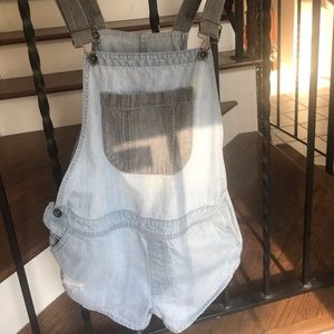 Vans Women’s Jean Shorts Overalls